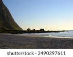 Vetvika beach in Bremanger Norway