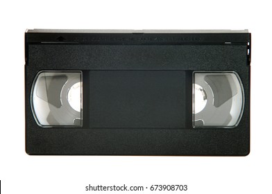 Vhs Cassette On White Background Stock Photo 673908703 | Shutterstock