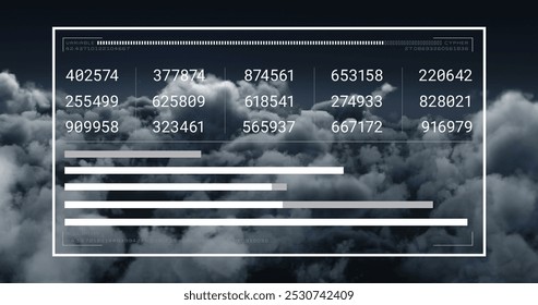 Vhs glitch effect and data processing mathematical vhs glitch on vhs glitch. Global business and digital interface concept digitally generated image. - Powered by Shutterstock - Get 15% off with code: PIKWIZARD15