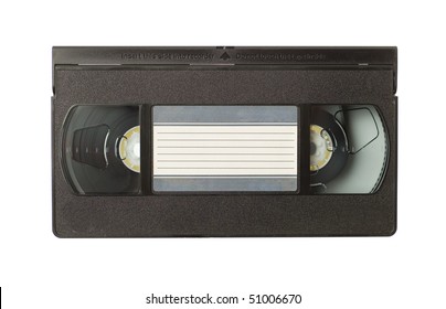 Vhs Video Casette Isolated Background Stock Photo 51006670 | Shutterstock