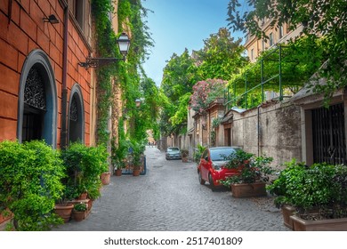 Via Margutta in Rome, Italy - Powered by Shutterstock