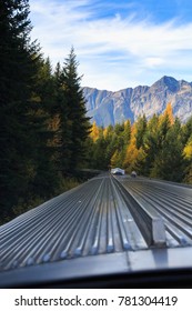 Via Rail The Canadian Train Through The Rocky Mountains