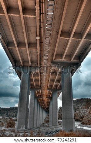 Similar – Image, Stock Photo Life under the bridge