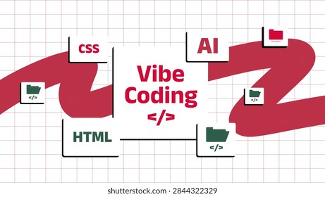 Vibe coding combines CSS, HTML, and AI in a creative way for engaging digital projects