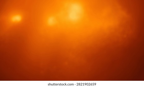 A vibrant abstract background featuring a warm gradient of orange and yellow hues, with subtle soft light effects creating a glowing atmosphere.
