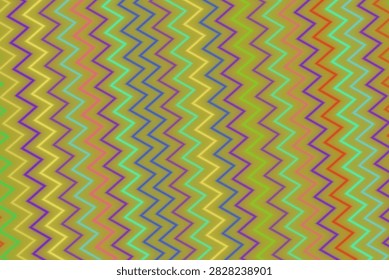 A vibrant and abstract zigzag pattern with bright colors and pixelated texture, suitable for digital art and backgrounds.