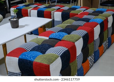 Vibrant Chairs: A Splash of Colorful Seating in Stylish Interiors - Shutterstock ID 2346117759