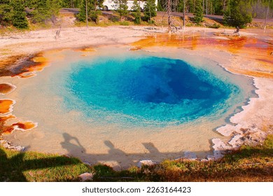 The vibrant colors of Fountain Paint Pots - Powered by Shutterstock