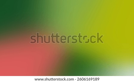 A vibrant gradient background blending soft red, green, and yellow tones with a smooth, abstract feel.