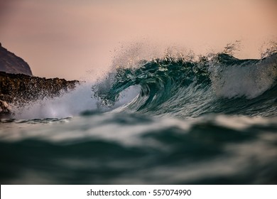 Vibrant Ocean Wave. Rip Curl Water Shape