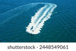 Vibrant and Scenic Fishing Boat Drone shots in Blue Westernport Waters