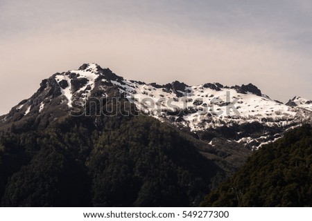 Similar – Foto Bild Vulano Lanin Patagonien Argentinien