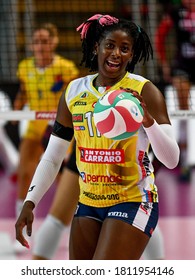 Vicenza, Italy, September 06 2020 Miriam Sylla (conegliano) During Final - Unet E-Work Busto Arsizio Vs Imoco Volley Conegliano Italian Supercup Women 