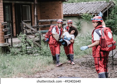 Victim Evacuation From Disaster Struck Area