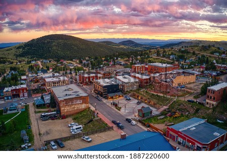 Victor is an antique mining Town adjacent to a large Gold Mine in the Colorado Rocky Mountains