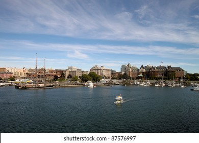 Victoria BC Canada Inner Harbour Downtown City Skyline