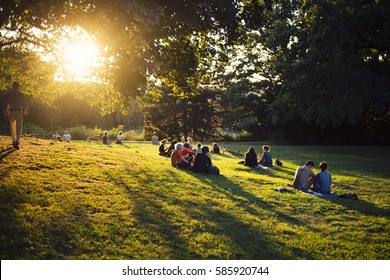 Victoria Park, Berlin Kreuzberg In August