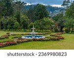 Victoria Park at Nuwara Eliya, Sri Lanka.