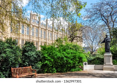 Victoria Tower Gardens In Spring, London, UK