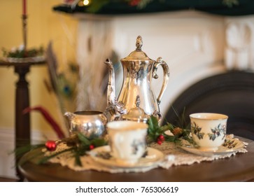 Victorian Holiday Tea Set - Soft Focus