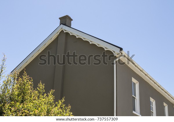 Victorian Style Architecture On Edge Roof Stock Photo Edit Now