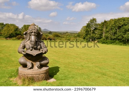 Victor's Way. The Indian Sculpture Park. Mullinaveige, Roundwood, County Wicklow, Ireland