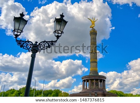 Foto Bild Siegessäule von vorn