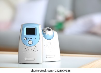 Video Baby Monitor On Table In Room