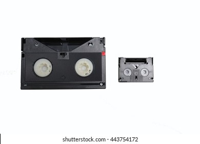 Video Cassettes isolated.