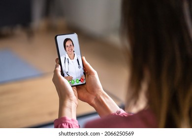 Video Conference Doctor Telemedicine Consult Call Or Webinar
