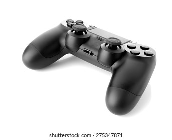 video game controller isolated on white background