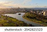Video of Melbourne City with Drone