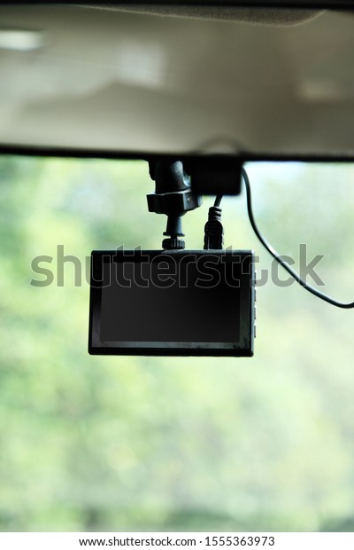 video recorder under view mirror in car, camera\
for recorder when driving