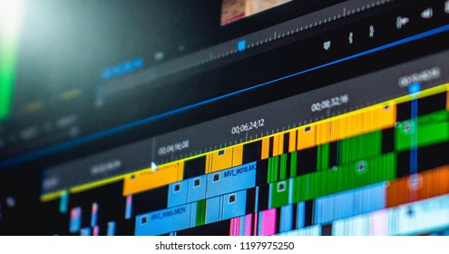 video time line - Shutterstock ID 1197975250