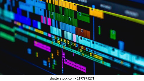 video time line - Shutterstock ID 1197975271
