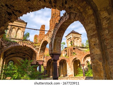 Vidin, Bulgaria - Old Synagogue Building. Ruined Temple.