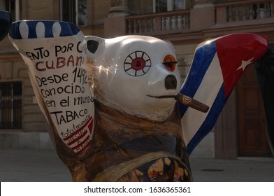 Vienna, Austria, 07 Oct 2006, Art Project United Buddy Bears In Fron Of Church Karlskirche