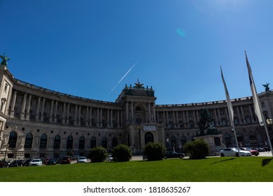 Vienna, Austria - 6 September 2020: Hofburg Imperial Palace, The Power House Of The Austrian Empire