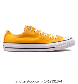 orange sneakers