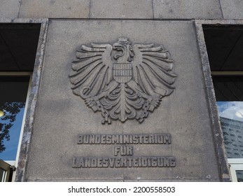 Vienna Austria Circa September 2022 Bundesministerium Stock Photo ...