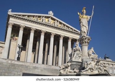 Vienna, Austria, Europe - Austrian Parliament Building