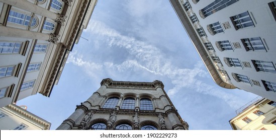 Vienna, Austria- February 1: The Café Central. Café Central Is A Traditional Viennese Café Located At Herrengasse 14 In The Innere Stadt.