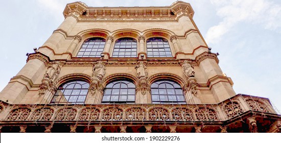 Vienna, Austria- February 1: The Café Central. Café Central Is A Traditional Viennese Café Located At Herrengasse 14 In The Innere Stadt.