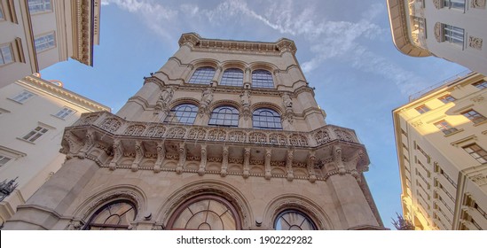 Vienna, Austria- February 1: The Café Central. Café Central Is A Traditional Viennese Café Located At Herrengasse 14 In The Innere Stadt.