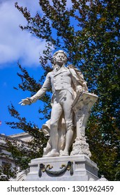 Vienna, Austria - July 28, 2017: Mozart Memorial Statue - Shutterstock ID 1301962459