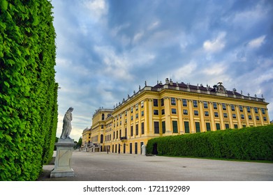 Vienna, Austria - May 16, 2019 - Schönbrunn Palace (Schloss Schönbrunn) Located In Vienna, Austria.