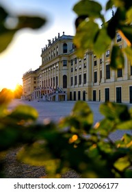 Vienna, Austria - May 18, 2019: Schönbrunn Palace (Schloss Schönbrunn) Located In Vienna, Austria.