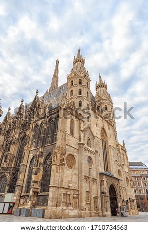 Similar – Image, Stock Photo steeple top Sky Church