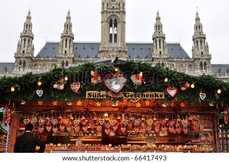 VIENNA, Austria, traditional Christmas market