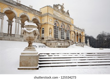 Vienna - Gloriette From Schonbrunn Palace In Winter